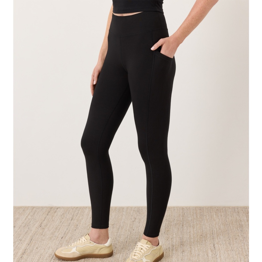 Pact Organic On the Go Pocket Leggings NWOT
